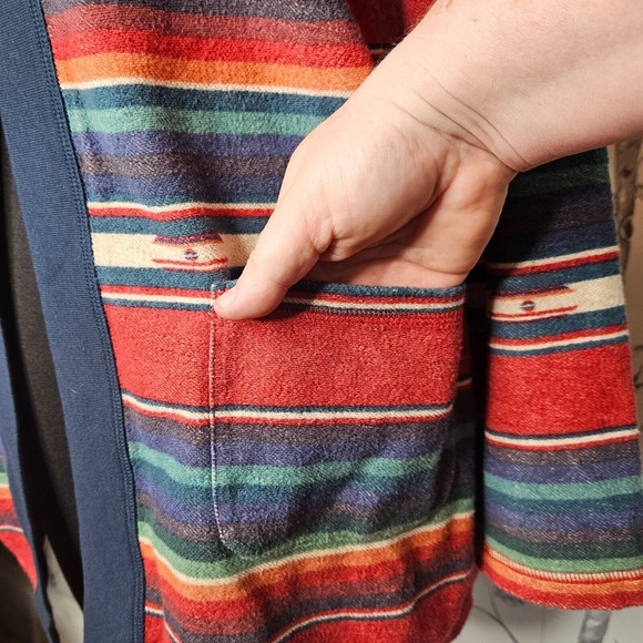 POLO Ralph Lauren Aztec Southwest Hooded Cardigan - Picture 2 of 8